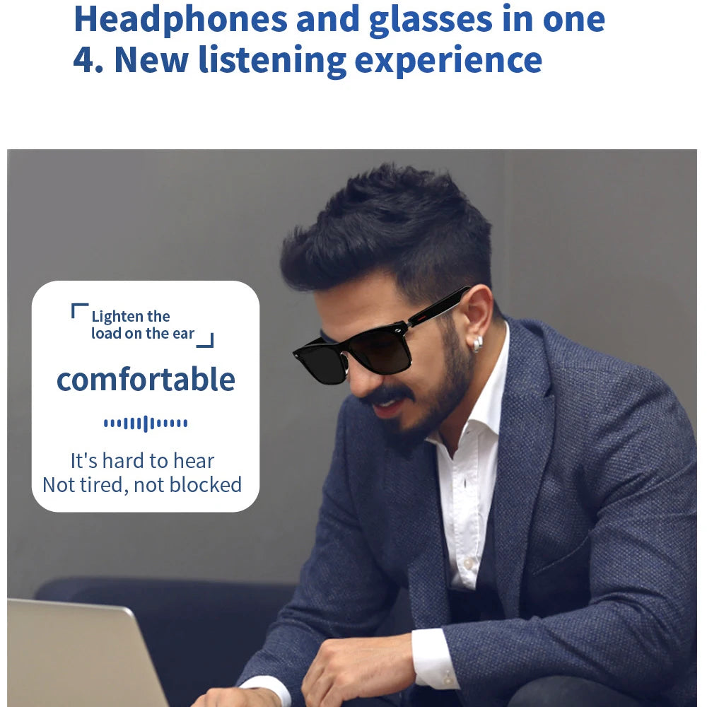 2-in-1 Bluetooth Smart Glasses