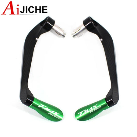 YOLENSE Motorcycle Handlebar Grips Guard for Yamaha Tmax 560 (2019-2023) Green