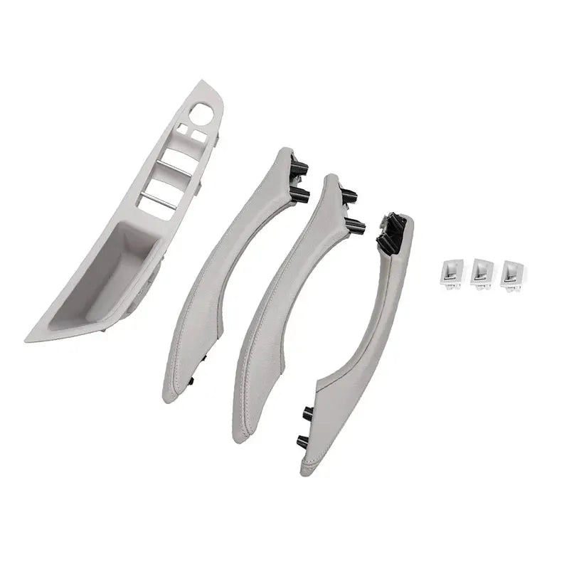 LHD RHD 7pcs Interior Door Armrest Panel Pull Handle With Leather Outer Cover For BMW 5 Series F10 F11 520i 523i 525i 528i 535i by InterCyprus Trading Ltd