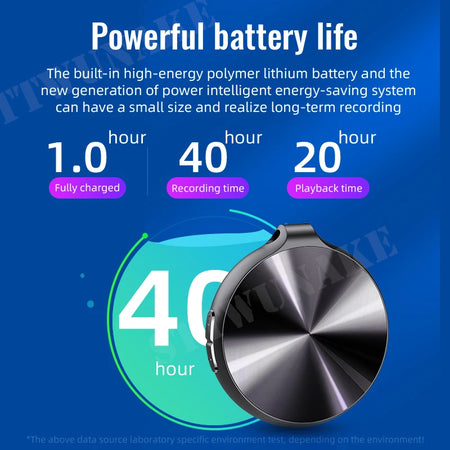 Q39A Q39B Micro Dictaphone - Voice Activated Recording