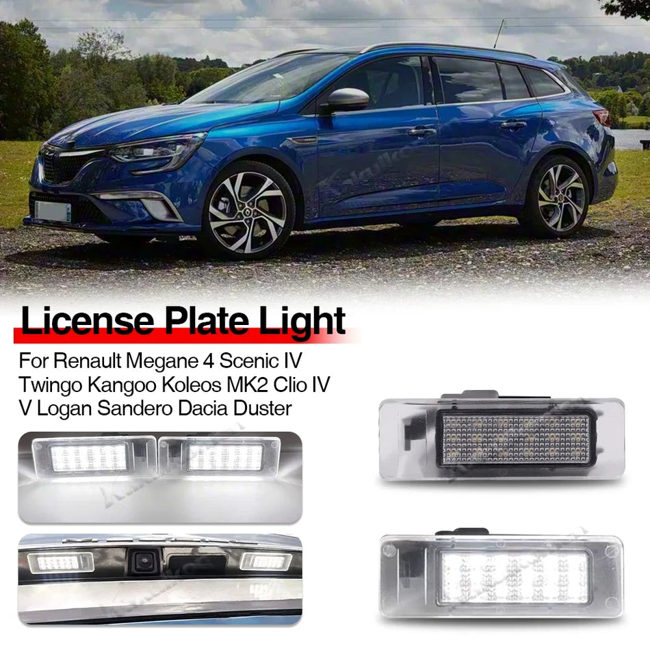 Φωτιστικό Πινακίδας LED για Renault Megane 4 Scenic IV
