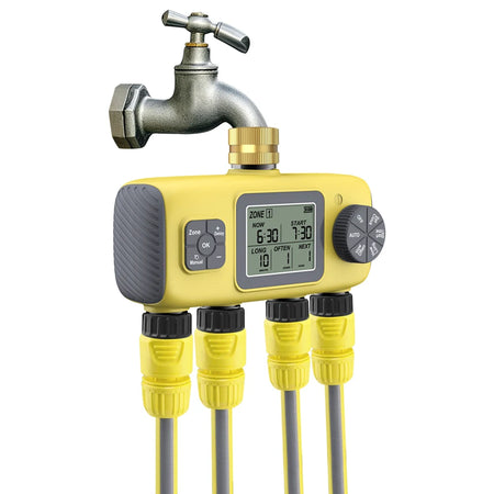 IPX5 Waterproof Irrigation Water Timer &ndash; Efficient Digital Watering Control