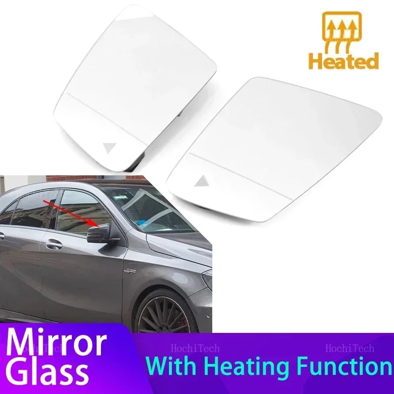 Verwarmd Zijspiegelglas Met Dode Hoek Voor Mercedes-Benz W204 W212 W176 W246