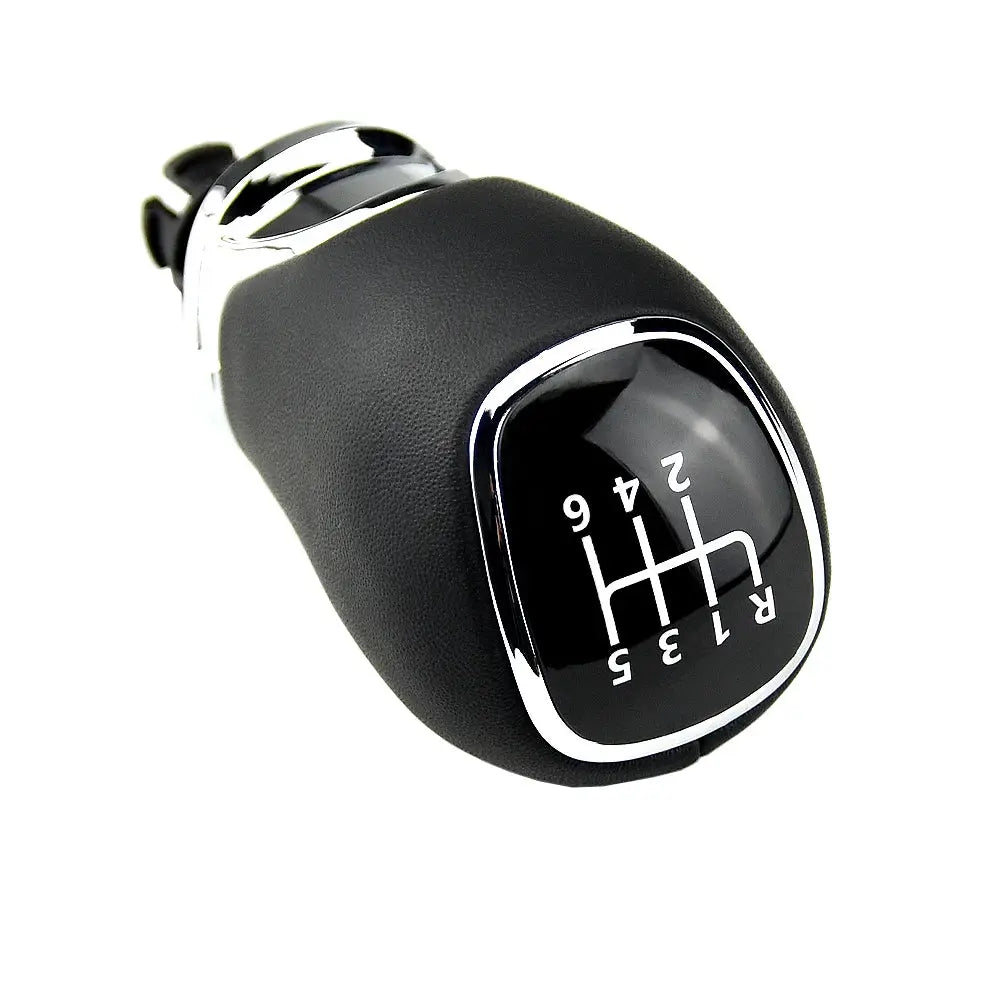 Gear Shift Knob, Gaiter, Boot Cover Collar for Skoda Octavia A7 MK3 5/6 Speed by InterCyprus Trading Ltd