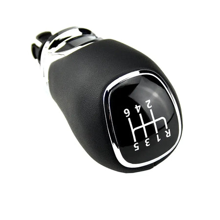 Gear Shift Knob, Gaiter, Boot Cover Collar for Skoda Octavia A7 MK3 5/6 Speed by InterCyprus Trading Ltd