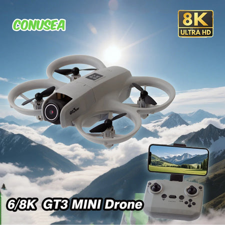 GT3 Mini Drone &ndash; 8K HD Camera with Obstacle Avoidance