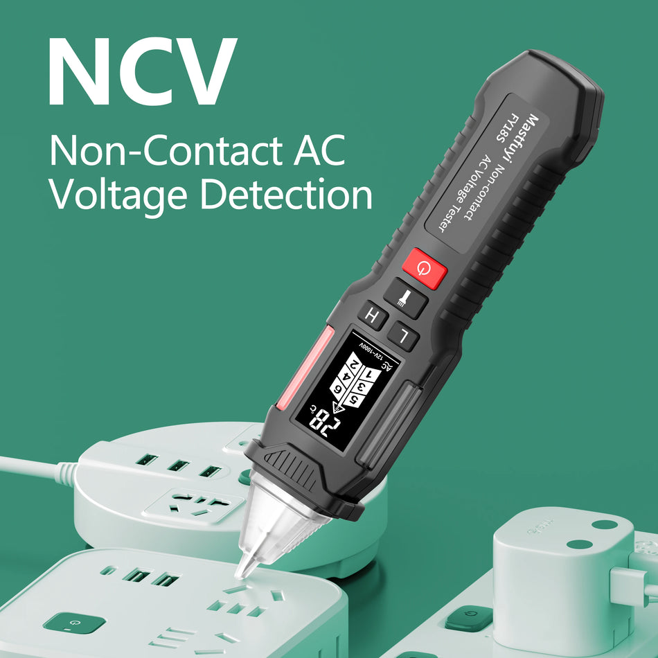 MASTFUYI Handheld Test Pencil - Non-Contact Voltage Tester 12-1000V NCV