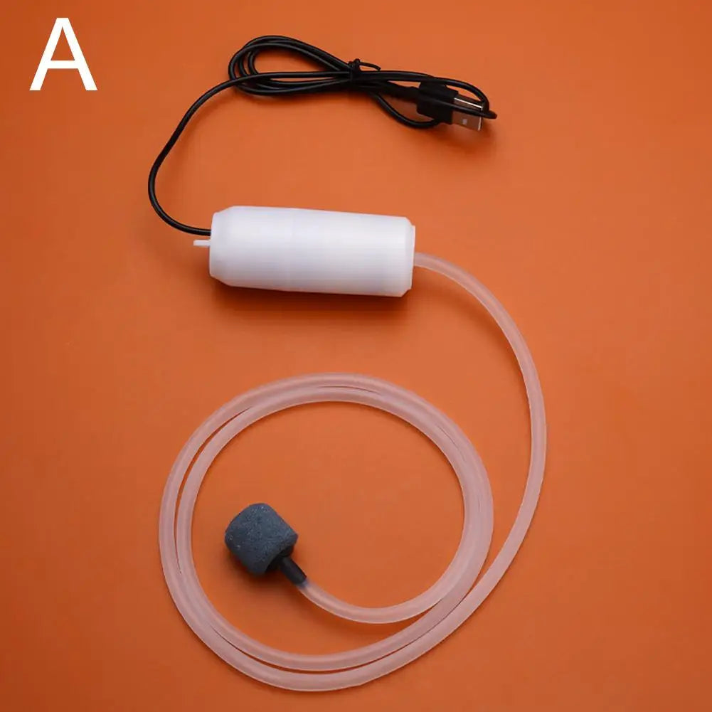 SB Rechargeable Oxygen Pump &ndash; USB Charging Quiet Operation White / CN