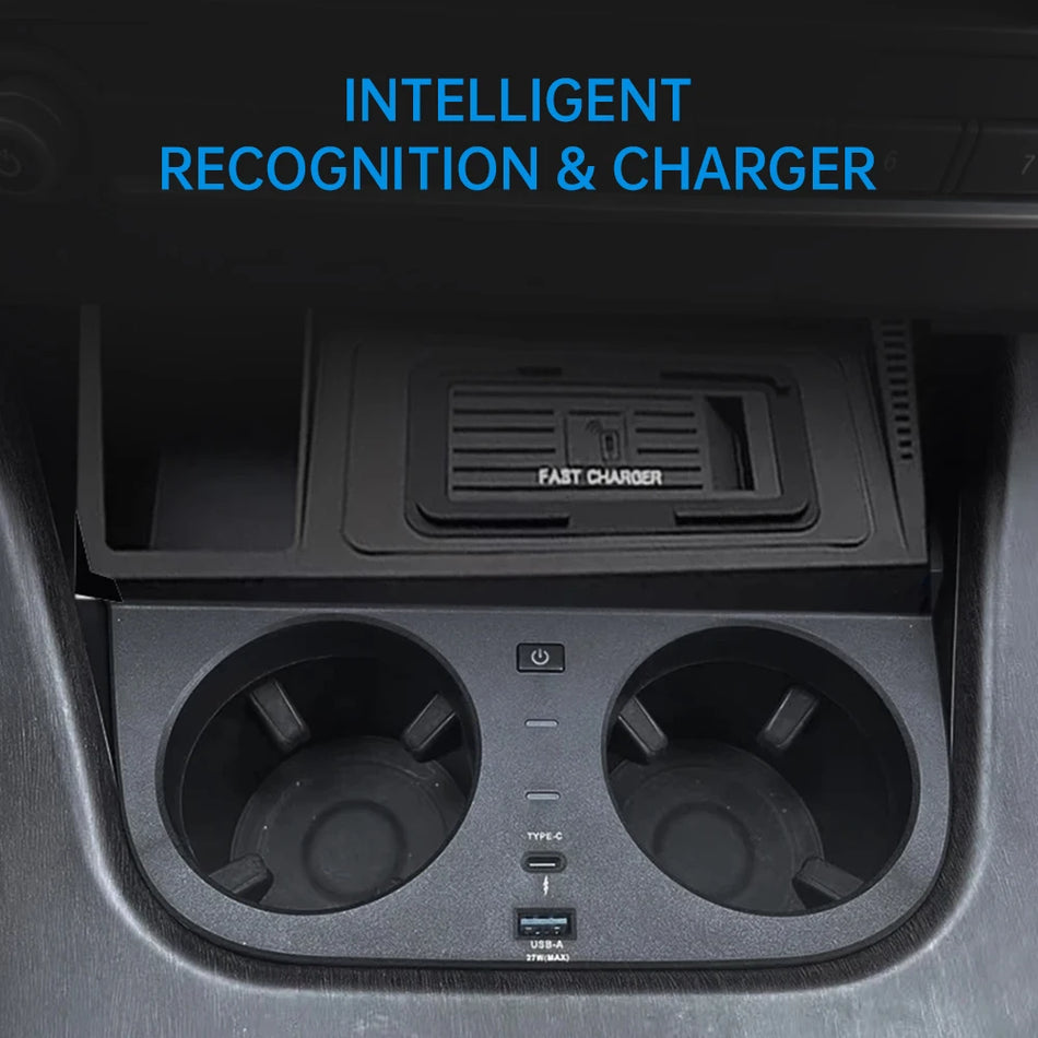 Chargeur de voiture sans fil avec 15W pour BMW X3 X4 2013-2018 2014-2018