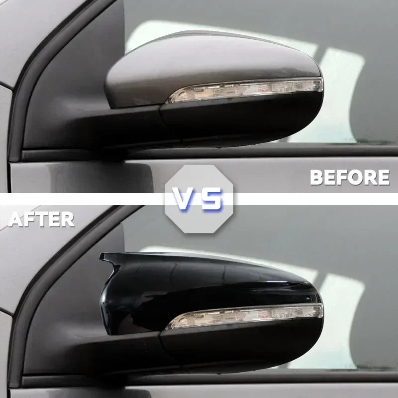 Набор накладок на боковые зеркала в углеродном стиле для VW Golf MK6 2009 2013