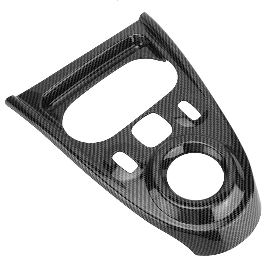 Capace de trim pentru panoul de schimbător de viteze din fibră de carbon Smart Fortwo/Forfour