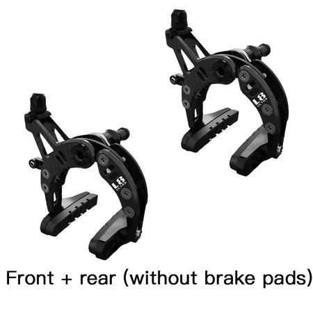 Bike Brake C-Type Calipers &ndash; Ultra-Lightweight Carbon Fiber Rim Brakes 03 Brake Set Black