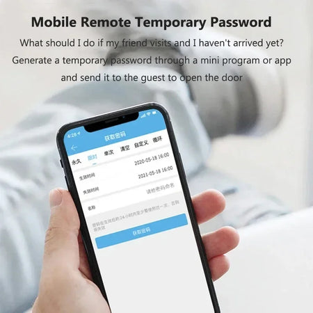 TTLock WIFI Double Side Fingerprint Lock - IP66 Waterproof