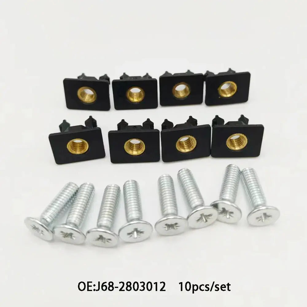 Metal License Plate Bumper Clips J68-2803012 For Chery Tiggo by InterCyprus Trading Ltd