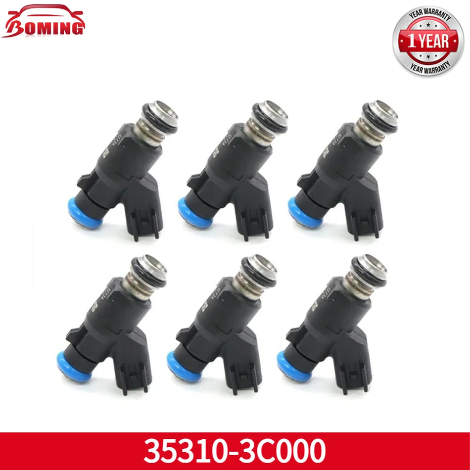 Boquilla de inyector de combustible para Hyundai Santa Fe, Sonata, XG350; para Kia Amanti, Optima