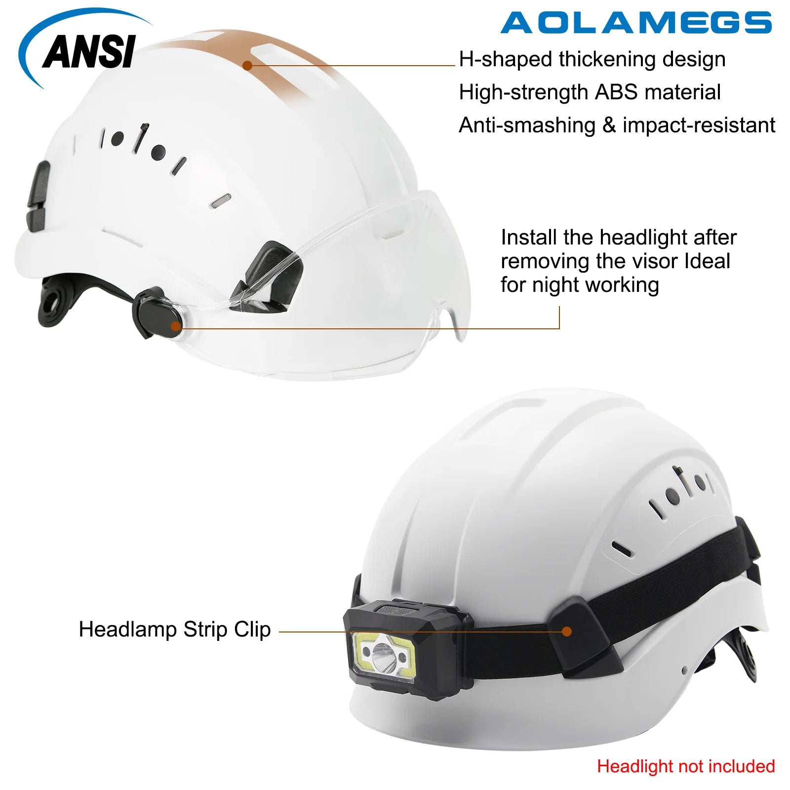 SF06 Safety Helmet &ndash; Lightweight ABS for Outdoor Use