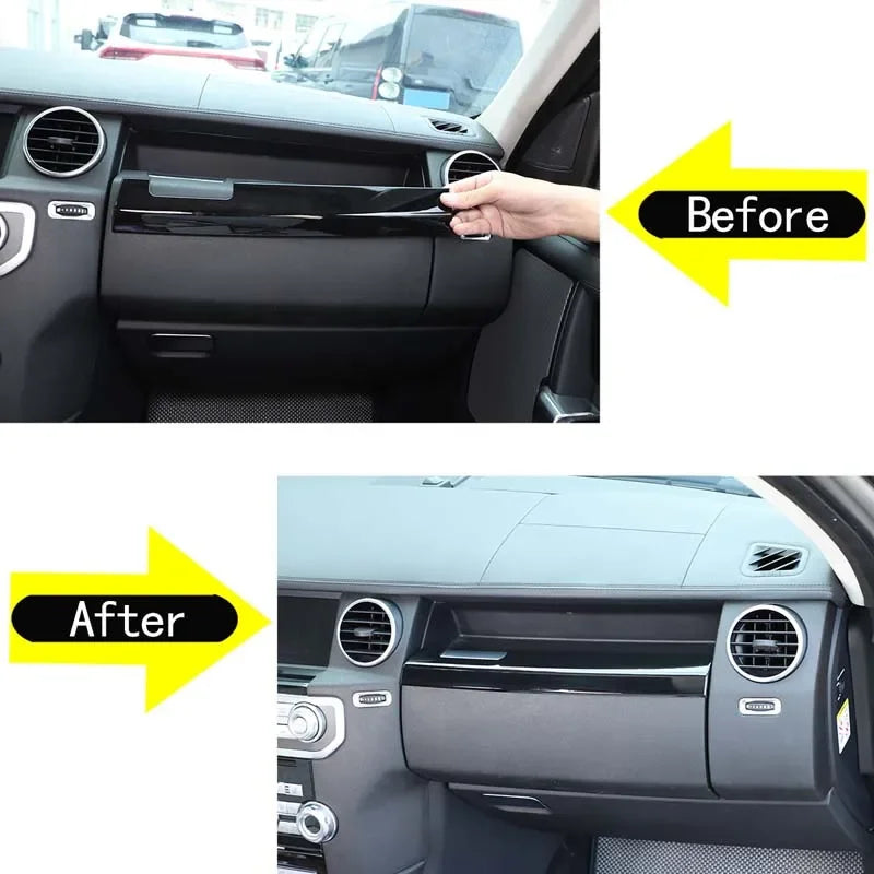 Land Rover Discovery 4 LR4 Moldura da Caixa de Luvas ABS Preto