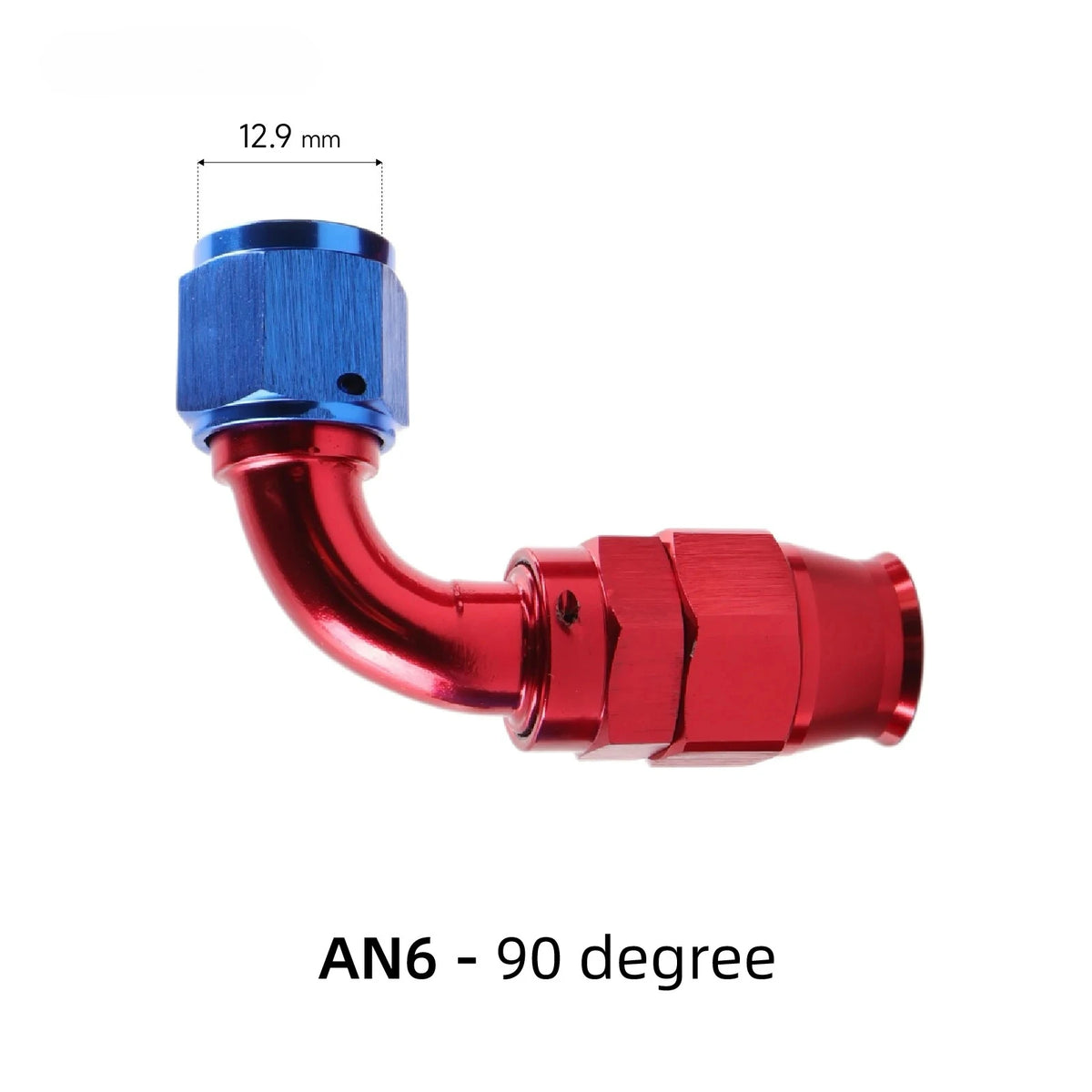 PTFE Swivel Hose End Fitting Kit, AN4/6/8/10, 0-180 Degree Adapter by InterCyprus Trading Ltd