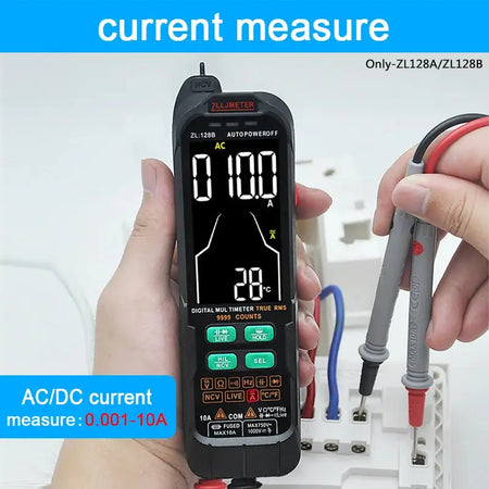 Professional Digital Multimeter 9999 TRMS LCD USB Tester