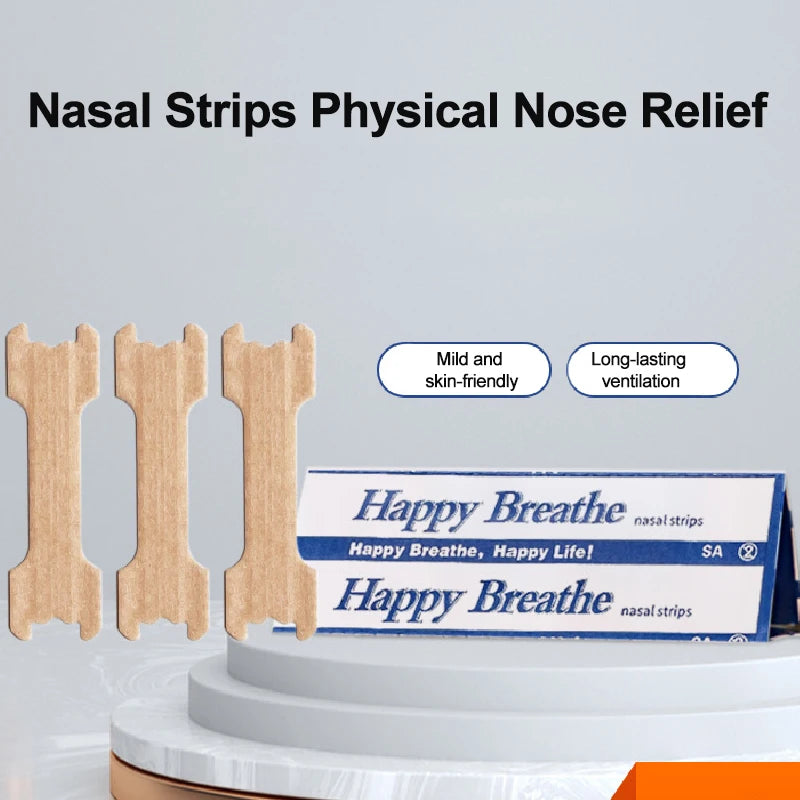 Breath Nasal Strips - Stop Snoring Safe And Gentle Sleep