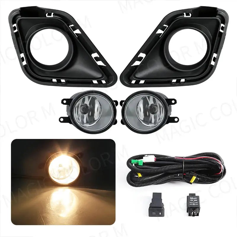 Led Fog Lamp For Toyota Ractis 2010 2011 2012 2013 2014 Auto Bumper Front Light Head Lamp Replacement Cover Car Accessories 12V by InterCyprus Trading Ltd