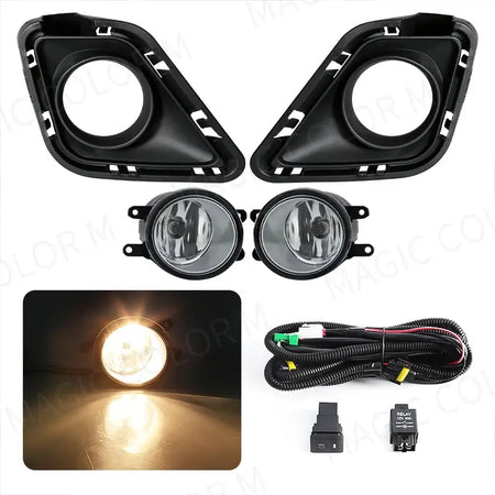 Led Fog Lamp For Toyota Ractis 2010 2011 2012 2013 2014 Auto Bumper Front Light Head Lamp Replacement Cover Car Accessories 12V by InterCyprus Trading Ltd