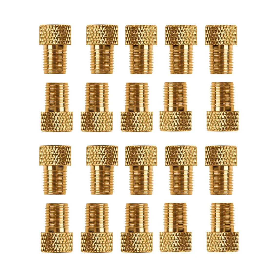 Bicycle Presta To Schrader Adapter &ndash; Lightweight Easy Install Valve Converter 20pcs