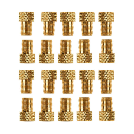 Bicycle Presta To Schrader Adapter &ndash; Lightweight Easy Install Valve Converter 20pcs