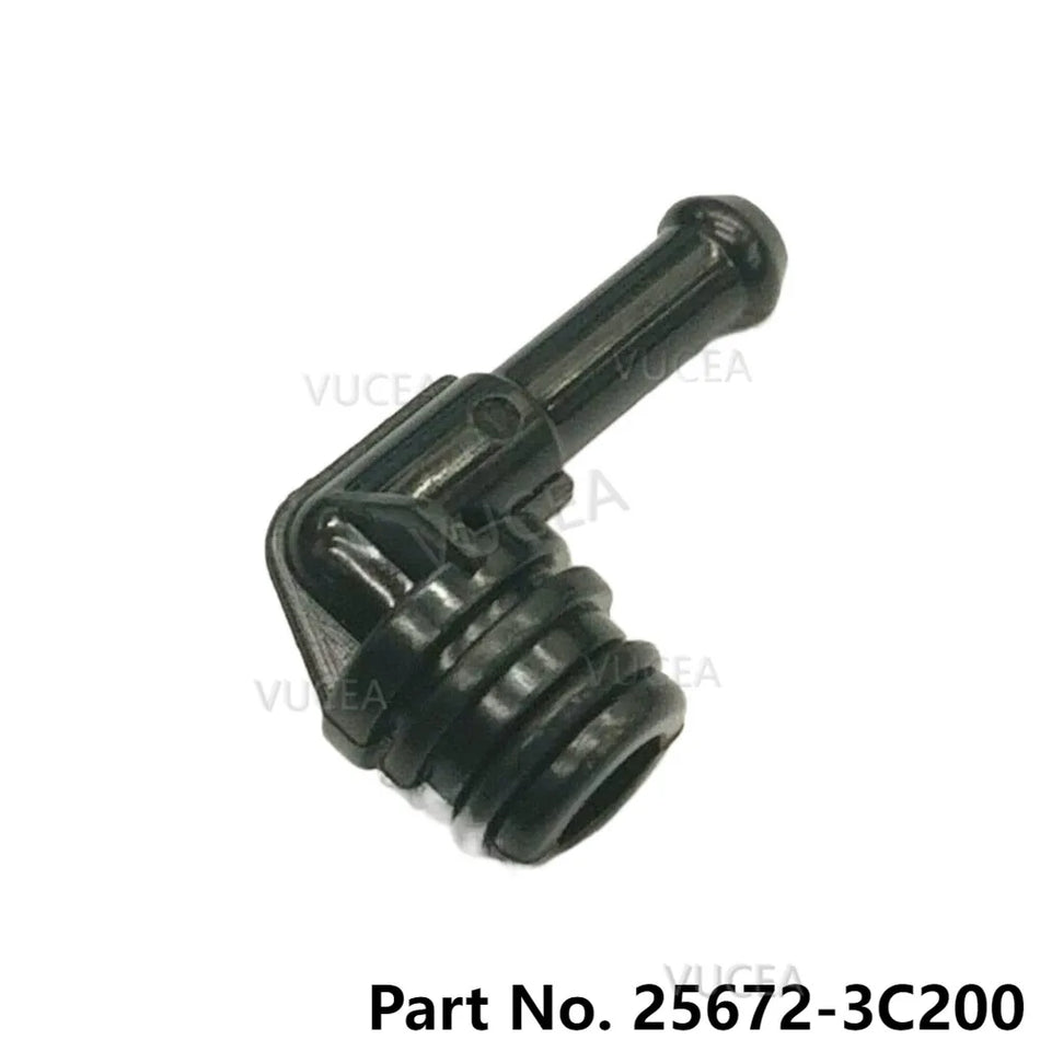 Hyundai Kia Azera Santa Fe Palisade Cadenza K7 Sorento Carnival 3.3L 3.5L için Termostat Su Borusu 25672-3C200
