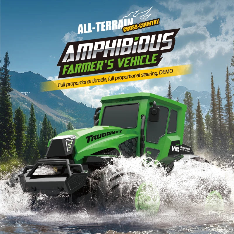 1:14 Farmer Amphibious RC Vehicle 1551 &ndash; All Terrain 4WD