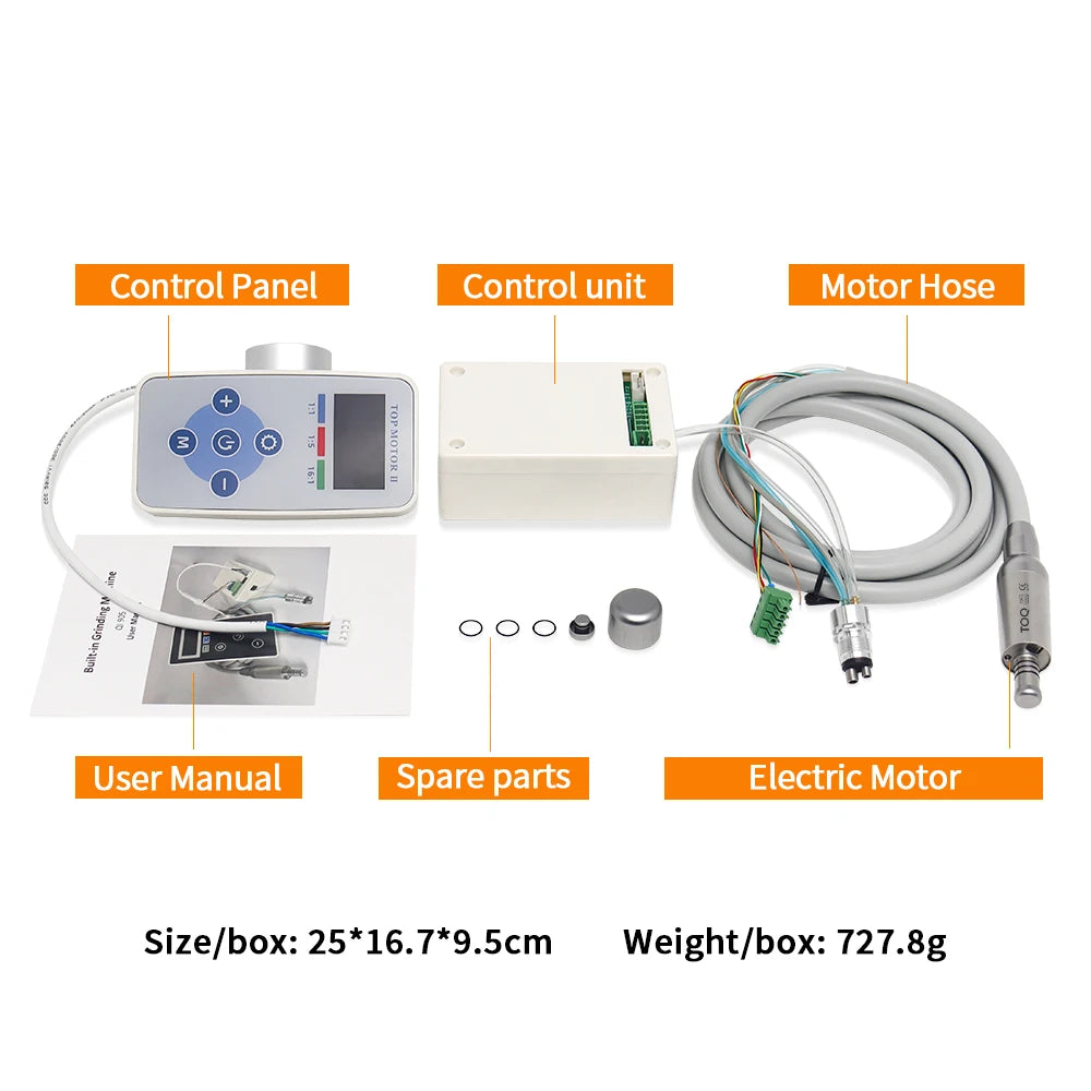 Dental TOP MATOR 2 &ndash; Blue Touch Screen Mini Brushless Motor