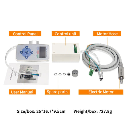 Dental TOP MATOR 2 &ndash; Blue Touch Screen Mini Brushless Motor