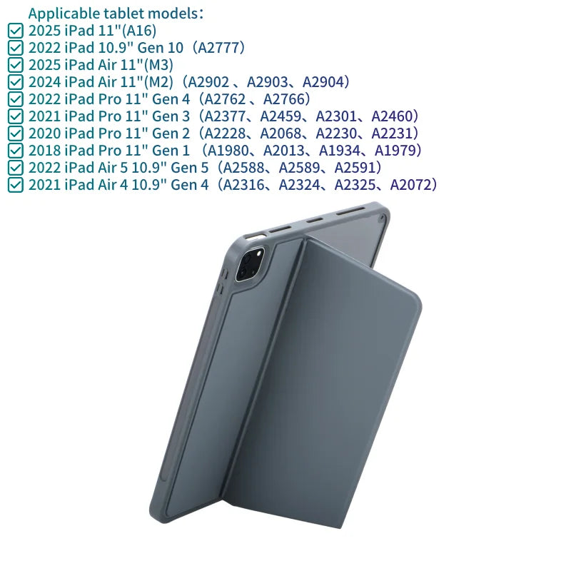 Magic Backlit Keyboard Case for iPad Air 11 2024 M2 &ndash; Slim iPad Air Pro11Air4 5