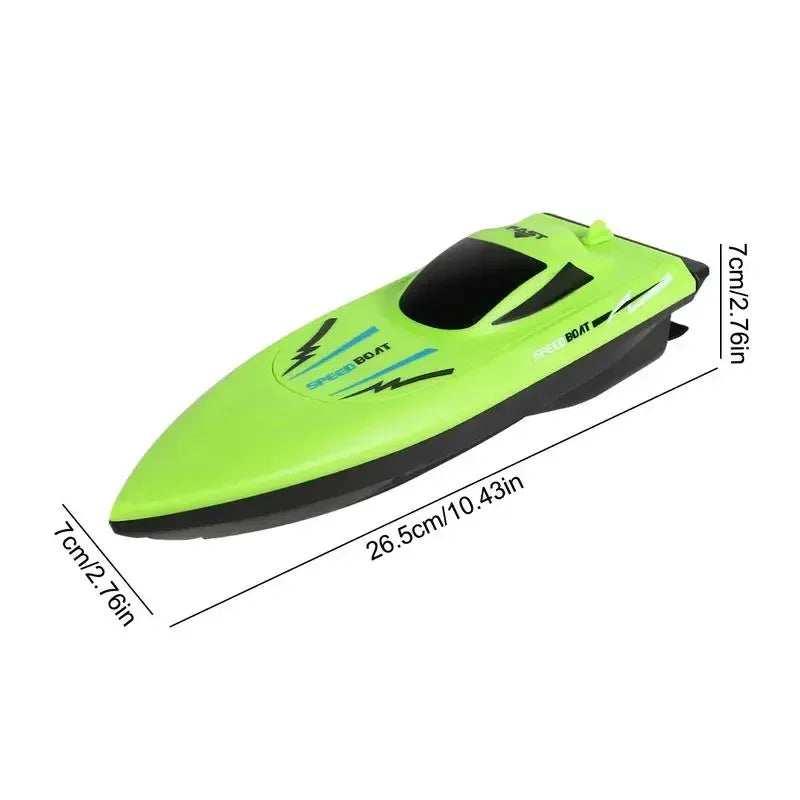 Kids Waterproof Remote Control Speedboat - Fast &amp; Durable Water Racer