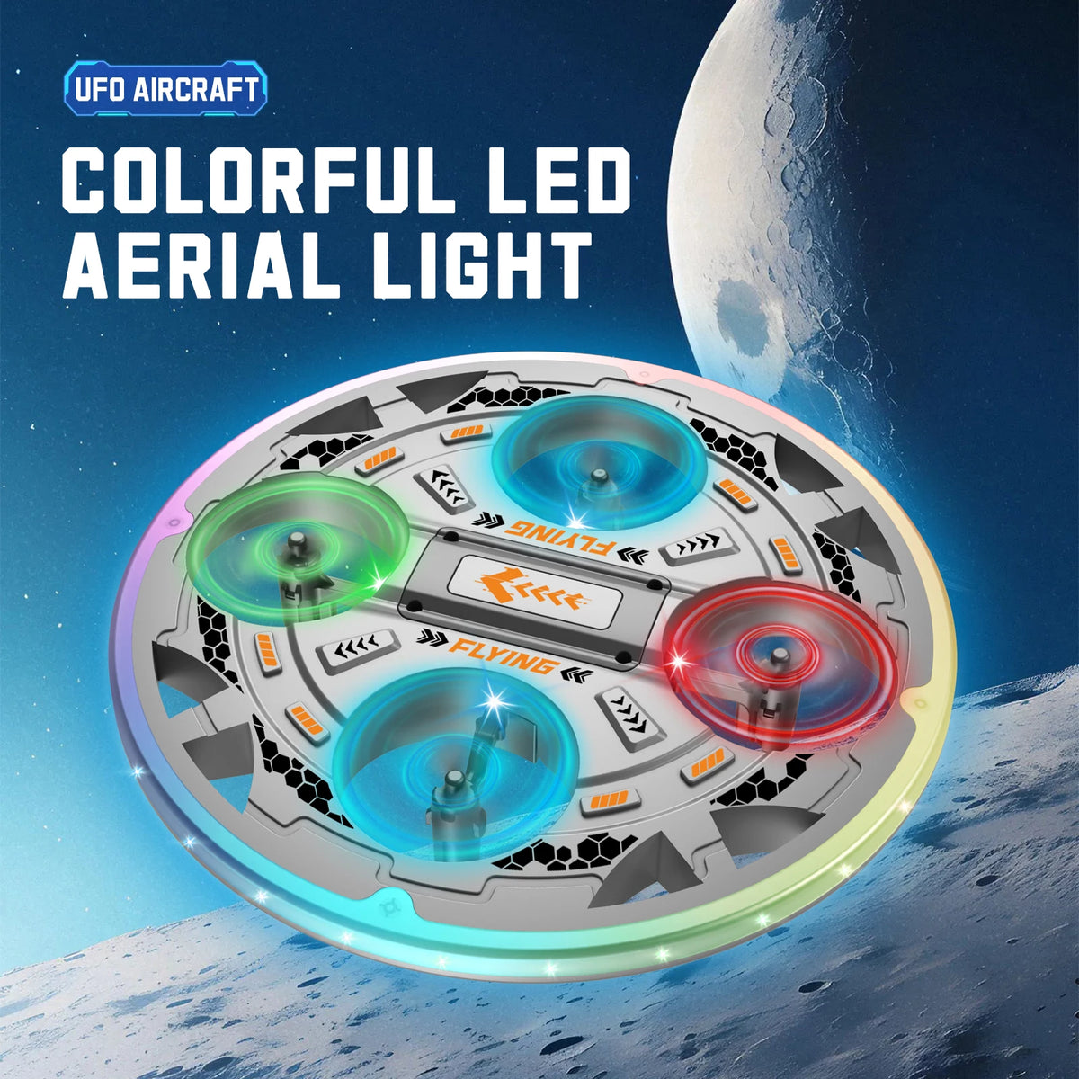 Remote Control Aircraft &ndash; Stunt Capable with Colorful Lights