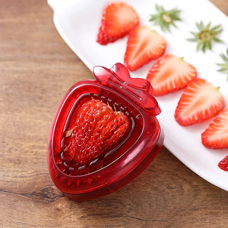 Strawberry Slicer &ndash; Multifunctional Stainless Steel Kitchen Gadget