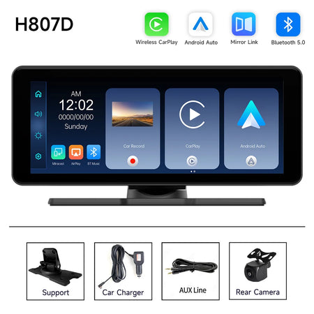 6.86-inch Wireless CarPlay &amp; Android Auto Multimedia Player by JIUYIN H807D-AHD / CHINA