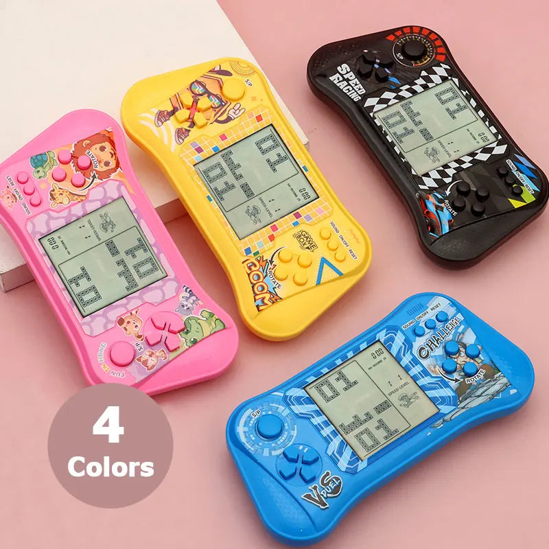 Classic 3.5 Inch Handheld Game Player &ndash; Retro Tetris