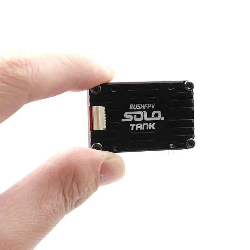 RUSH Solo Tank 5.8G VTX Video Transmitter CNC Shell 1.6W High Power Built-in Microphone Heat Dissipation Structure For RC FPV by InterCyprus Trading Ltd