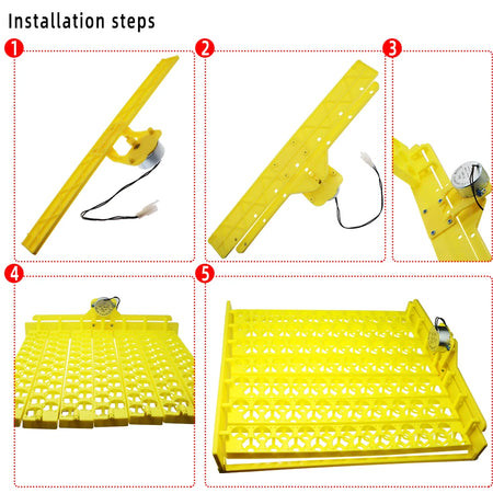 154 Eggs Incubator &ndash; Automatic Turn Tray for Hatching