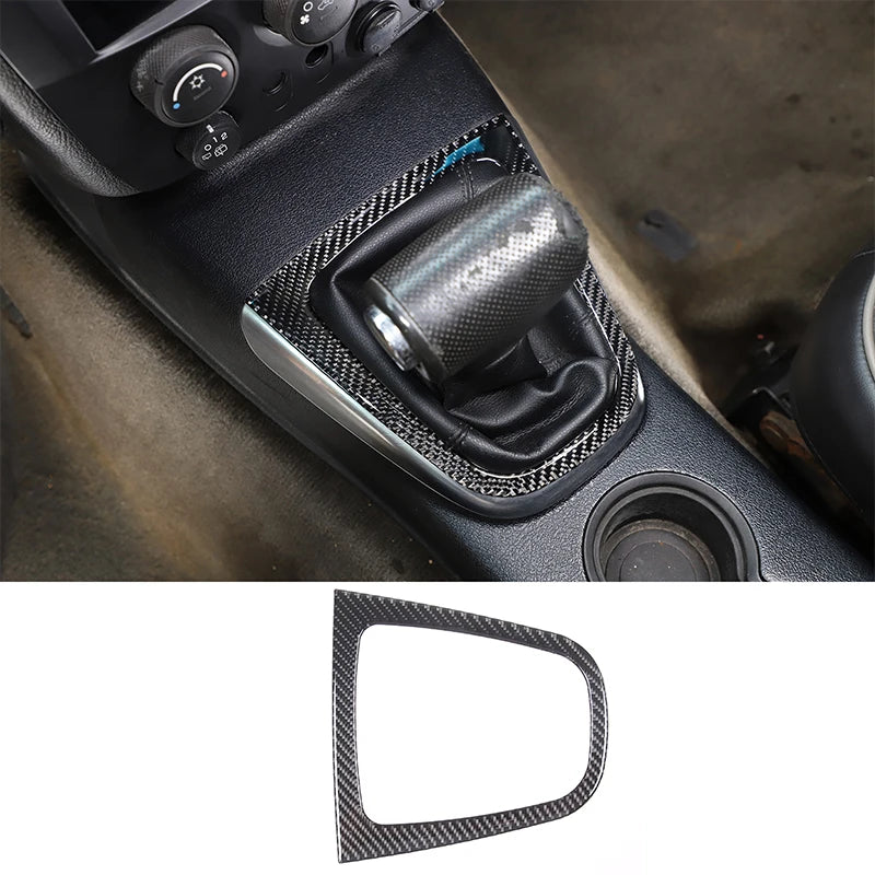 Mjuk kolfiber mittkonsolpanel för 2005 till 2009 H3