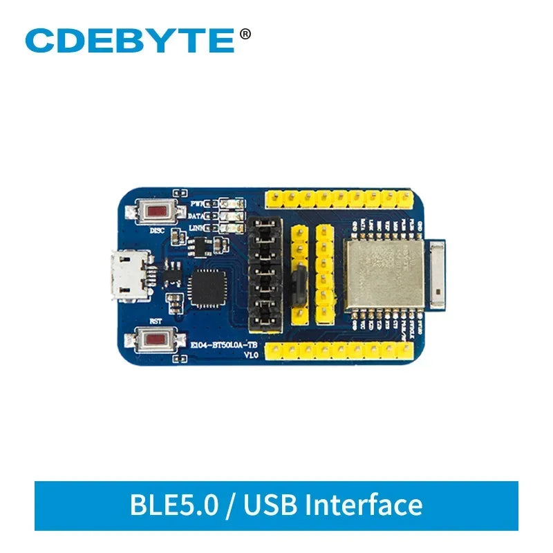 NRF52810 USB Bluetooth Test BLE 5.0 E104BT5010ATB UART