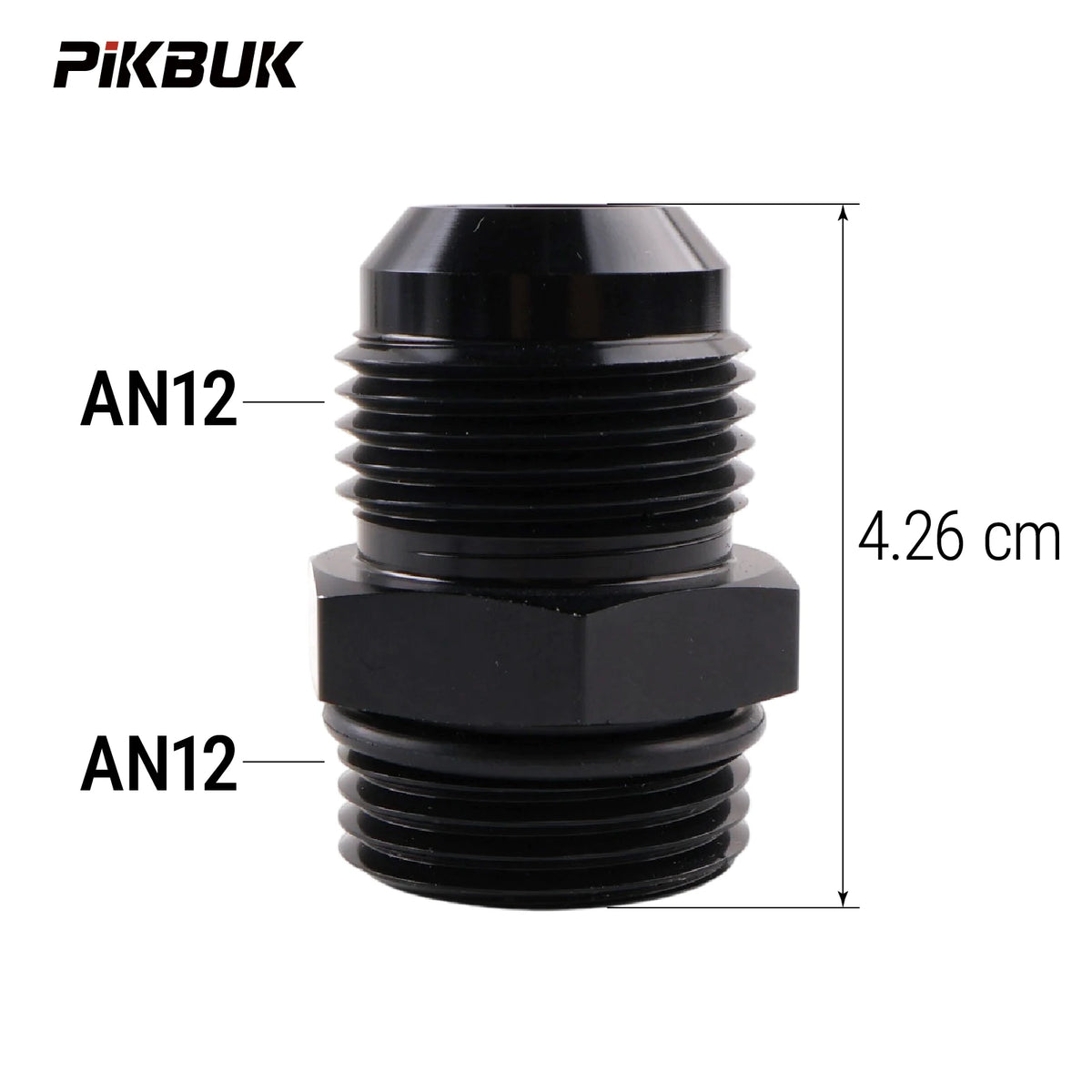 Aluminum Alloy AN4 AN6 AN8 AN10 AN12 Fuel Hose Adapter For Oil Cooler by InterCyprus Trading Ltd