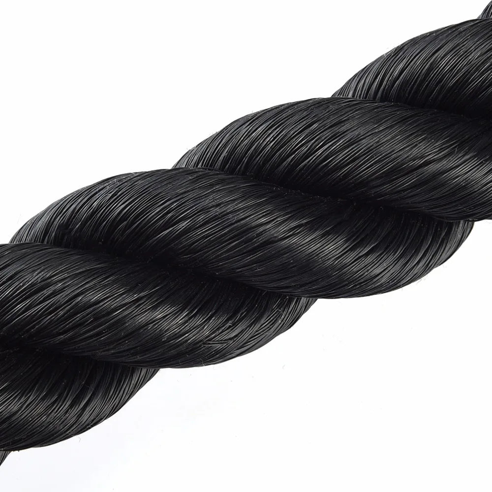 35cm Heavy Duty Tricep Pull Down Rope with Snap Hook - Perfect for Home Gym Strength Training