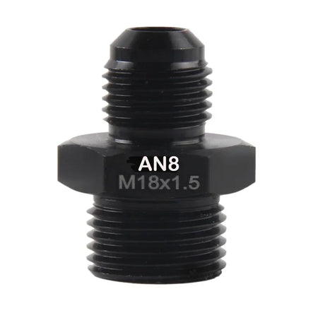 Aluminum AN8 Male Adapter With M16x1.5 Threads For Fuel Lines by InterCyprus Trading Ltd