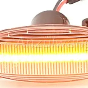 Luces de señal de giro de marcador lateral dinámicas LED para Smart Forfour Renault Koleos