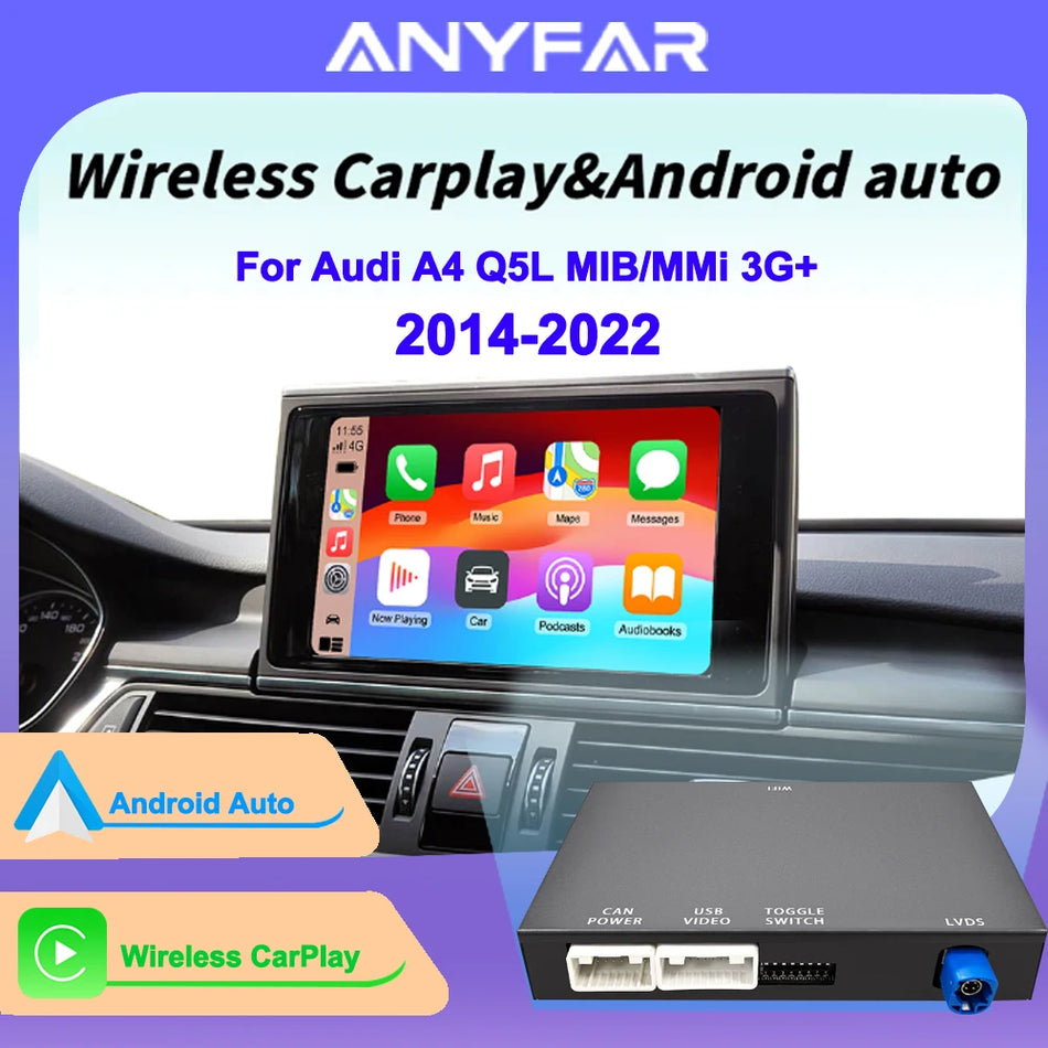 Interfață Audi Wireless CarPlay pentru A4 A5 A6 A7 Q2L Q5L, Modul Mirror Link