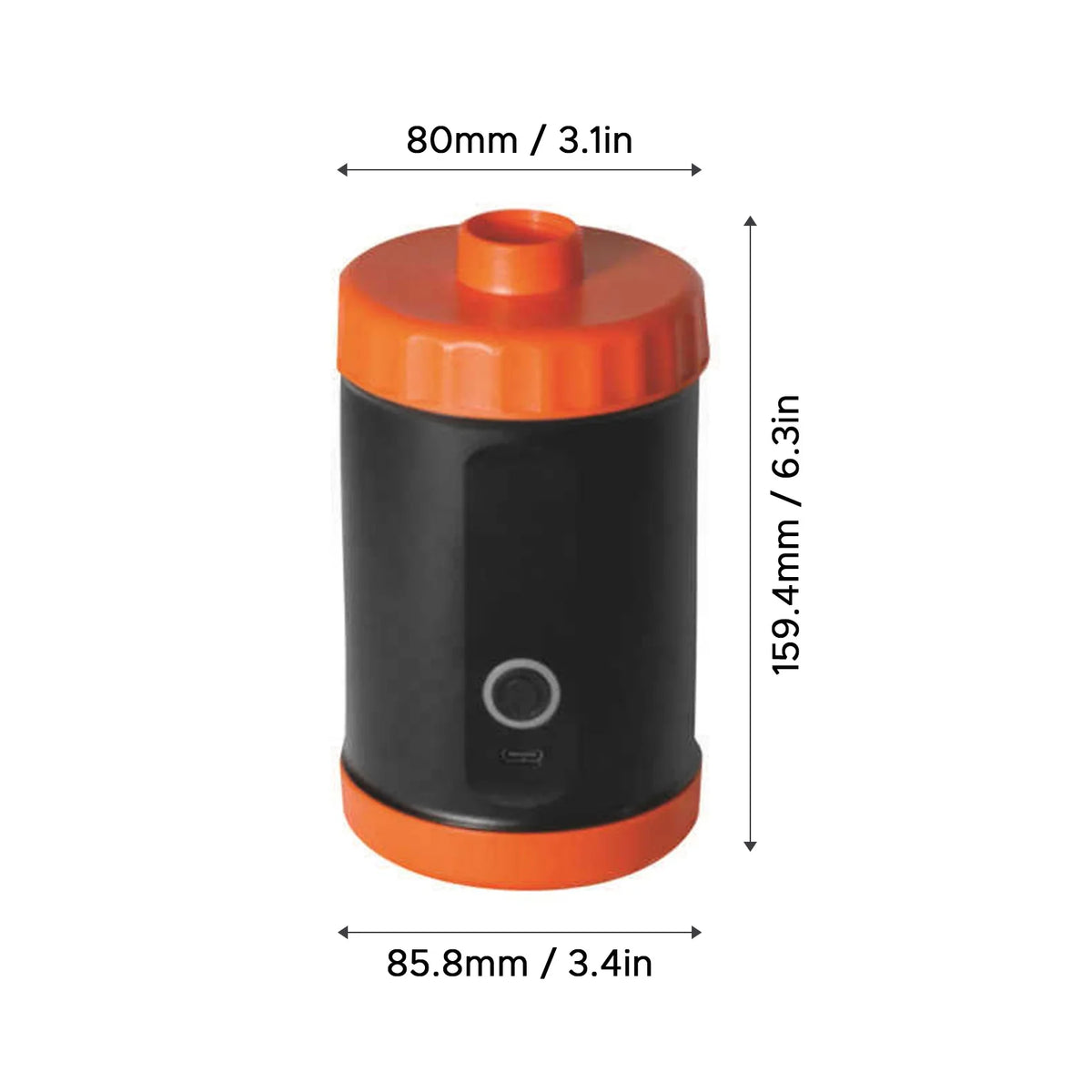 Electric Air Pump High-Pressure &ndash; Rechargeable 5 Nozzles