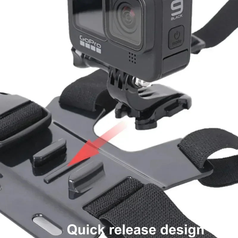 Mobile Phone Chest Strap Holder 5 In 1 &ndash; Immersive POV