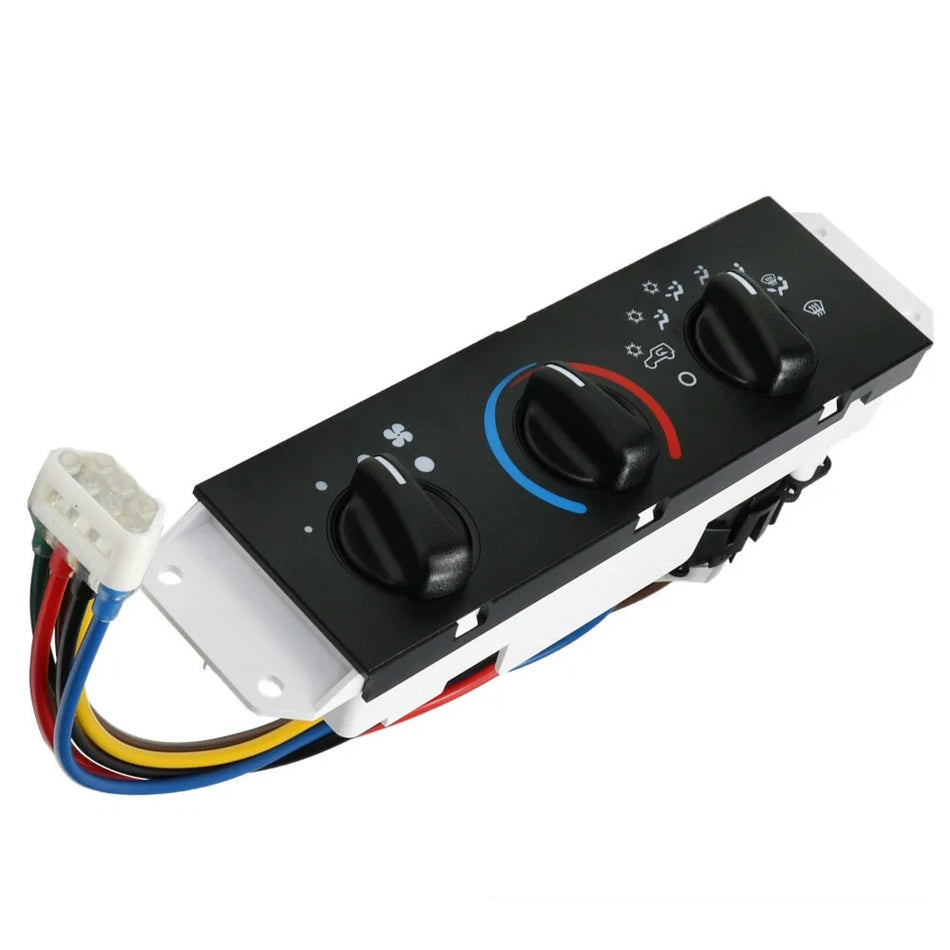 HVAC Climate Control Panel with Blower Motor Switch for Jeep Wrangler TJ